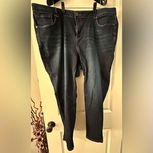 1822 Blue Denim Jeans Women Stretch 22W